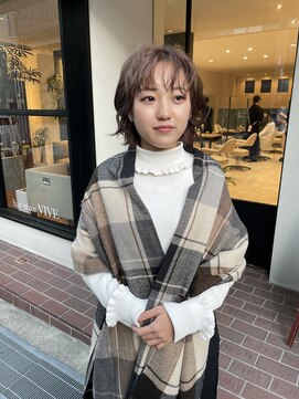 ヘアープレイス ヴィブ(hair place VIVE) 透明感のあるミディアムレイヤー