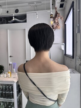 ロカ 表参道(loka) ショートヘア/ハンサムショート[表参道/ブリーチ/ハイライト]Mai