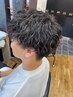 メンズ必見！カット+ケアパーマ ￥15800