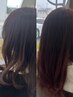 (極上美髪)髪質改善ケアカラー+最高級TR+ミニスパ17300円→10900円