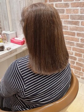 コーエン(cowen) 大人かわいい☆明るめカラー×白髪ぼかしハイライト♪