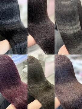 アイシー 表参道(ICY) 人気のカラーまとめ*ブルーピンクオリーブアッシュココアRINA