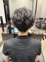 ハルキ ミナト ジャパン オオサカ(HARUKI MINATO japan OSAKA)&nbsp;30代40代50代小顔似合わせカットくびレイヤーエモージュ大人可愛