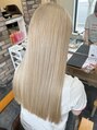 セットアップ 倉敷中庄店(SET-UP)&nbsp;ケアブリーチでダメージ最小限で艶あるハイトーンカラー☆