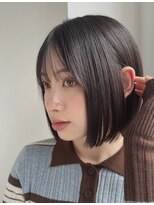 ウル 表参道(HOULe)&nbsp;ミニボブ髪質改善ボブ顔まわりレイヤー20代30代40代[表参道]