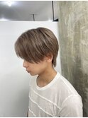 波巻きツイストスパイラルパーマ/フェザーパーマ/眉毛/メンズ