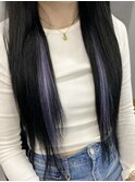 【エクステ】ポイントカラー