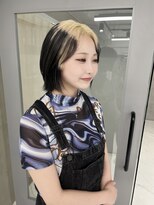 スウィープ(sweep)&nbsp;ブロンド×エンドブラックカラー