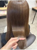 ナチュラルストレート　髪質改善