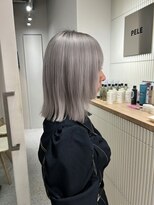 ペレ 渋谷(PELE)&nbsp;くびれヘア/アプリコットオレンジ/夏のヘアアレンジ/渋谷