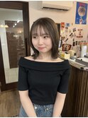 ~una~ 外ハネボブ