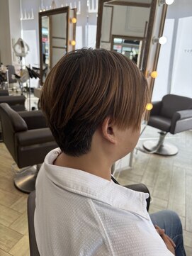 コワファースト 大分(COIFF1RST) メンズ前下がりショート