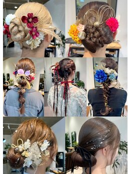 グッドライフヘアー(GOOD LIFE hair)の写真/【卒業式/結婚式/2次会に】アップスタイルが大人気◎本格アレンジ~さくっとアレンジもお任せ*