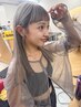 【9～10月限定】全頭ブリーチ＋オンカラー+髪質改善AJ ￥23000→￥16500