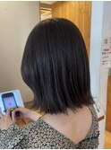 大人かわいい透明感イルミナカラー艶髪ラベンダーベージュ