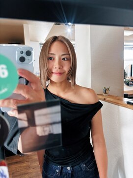 キーゴ 博多(KY-GO.) ミニボブ//ベージュ//ギャル