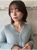 ☆ 大人可愛い 切りっぱなしボブ 20代30代40代◎くびれヘア 新宿