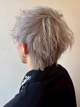 アート ヘア アップップ(ART HAIR UP-PU) メンズハイトーンカラー/マッシュウルフ