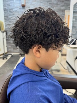 ガーデン 西川田店(garden) 宇都宮波巻きスパイラルパーマ波巻きパーマセンターパートメンズ