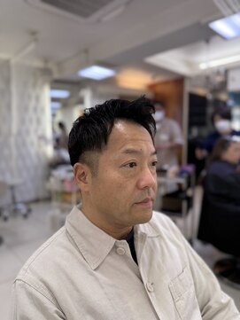 クオリス 赤塚店(QUALIS) 冬◎20代30代爽やかアップバングパーマなし時短スタイリング