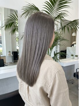 サクラ ビューティー リバージュ(SAKURA  Beauty rivage) 髪質改善カラー グレージュ