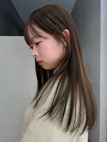 ダイアモンドリリーキートス(Diamond Lily kiitos)&nbsp;クラゲヘアー/小顔に見せるヘア/ココアベージュ/一宮