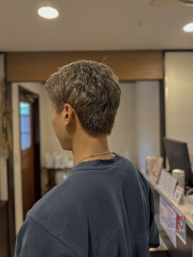 アンツ ヘアーアンドリゾート 辻堂本店(ANT'S Hair and Resort) MEN’S/リバースセンターパート/ニュアンスパーマ/辻堂駅