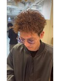 【Seira】スパイキーショートパーマ×ブラウンカラー