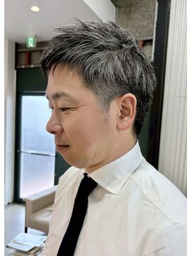 エダメ(EDAME) 【大人メンズ】若見えショート/ツーブロック/メンズショート