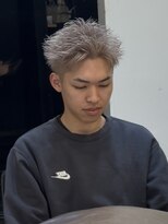 シェルハ(SHELHA)&nbsp;ハイトーンスパイキーショート/ホワイトベージュ/ブリーチカラー