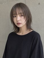 ソレイユトウキョウシブヤ(SOLEIL TOKYO shibuya)&nbsp;オリーブアッシュ×束間ウェットで軽やかウルフ