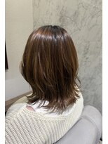 ゼゼ 高知店(zeze)&nbsp;ボブに表面レイヤーをプラス◎