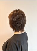 伸びてもまとまる外ハネレイヤーボブ