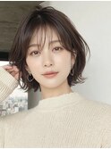 【ブルベ冬】垢抜け大人可愛いネオウルフ×くびれショートボブ