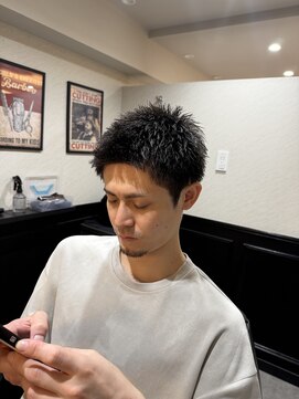 プラウド(PROUD) スパイキーショート/メンズカット/ショート/barber/理容室/床屋