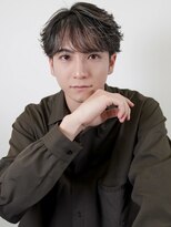 メンズサロン ガウディ 三宮店(men's salon Gaudi)&nbsp;メンズカット×フェザーパーマ×ハイライト