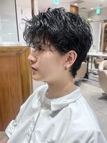 ピークアブー アヴェダ ギンザシックス(PEEK-A-BOO AVEDA GINZASIX) 【ラウンドマッシュ】ニュアンスパーマ シースルーマッシュ◆