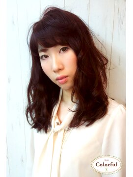 カラフル ヘアー(Colorful hair) 気分は一足お先に♪旬の秋冬カラー☆