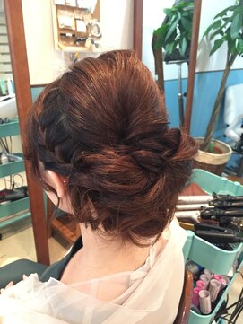 ロカット サロン(Roquat Salon) 清楚アップスタイルアレンジ【ヘアセット 立川/立川南口 浴衣】