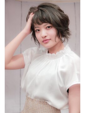 フィールエー 南吉成店(feel.a) バレイヤージュ+エアリーボブ♪