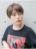 似合わせショート 小顔ヘア アッシュカラー☆