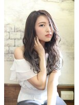 トヌコア ルア 下北沢店(TONUKOA RUA)&nbsp;《TonukoaRua》ミルクベージュのかきあげミディスタイル★