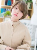 *bliss上尾*外国人風カラー☆前下がりマッシュショートa