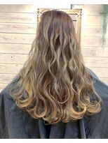 トーク 伊丹本店(TAL'KE)&nbsp;TAL'KE/グレージュ ×インナーカラー_387