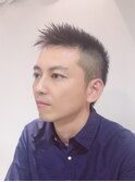 【DGGスタイル】刈り上げアップバング