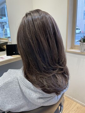 コノアラボ 守谷店(Conoah labo) 小顔外ハネミディアム☆ボブルフ☆20代30代40代エアリーミディ