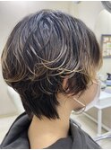 ハンサムショート×クリープパーマ