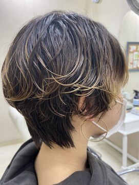 サユリ 高尾(SAYURI) ハンサムショート×クリープパーマ