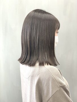 トップヘアー 中庄店(TOP HAIR fuapua) 切りっぱなしロブ【りり】