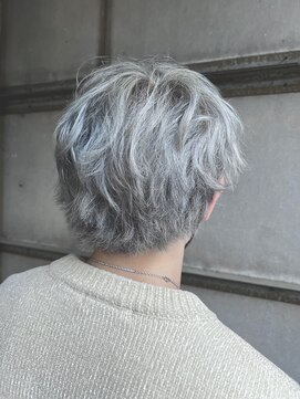 ミルコ バイ クラク(MIRUCO by KURAKU) 1度はやってみたいスタイル!!メンズショート ホワイトカラー